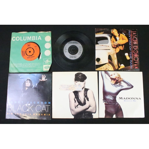 493 - Vinyl - 6 Rock & Pop LPs & 17 Eps / 7