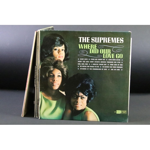 494 - Vinyl - 7 Motown / Soul LPs to include The Supremes x 3 (inc Where Did Our Love Go US pressing), Edw... 