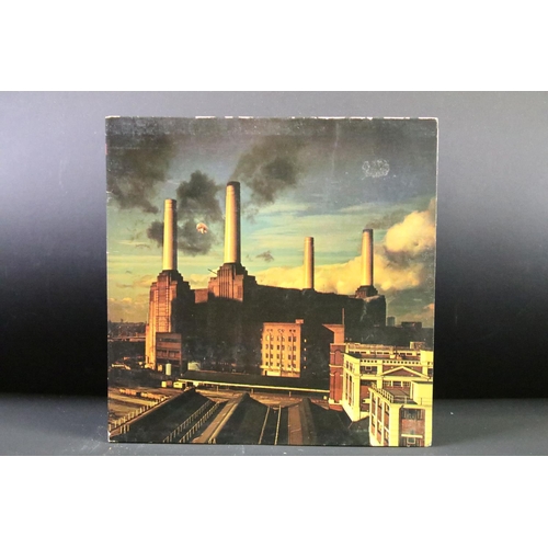 496 - Vinyl - 10 Pink Floyd LPs to include Wish You Were Here (in open shrink with sticker), Dark Side Of ... 