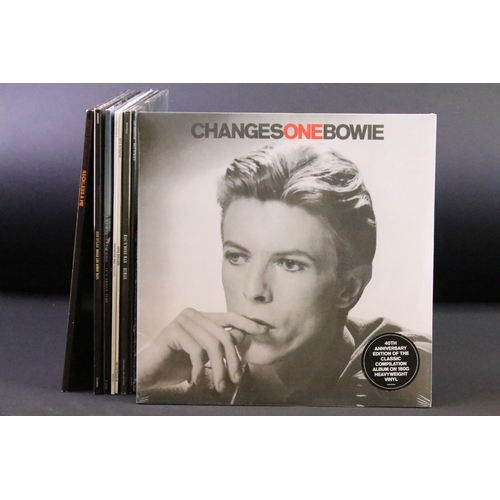 499 - Vinyl - 8 Reissue / Recent release LPs to include David Bowie, Amy Winehouse, Rag N Bone Man, Otis R... 