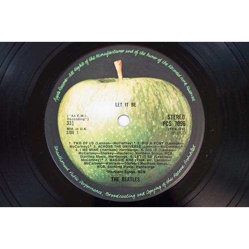 12 - Vinyl - The Beatles - Let It Be, original UK 1st pressing box set on Apple Records PXS 1, original b... 