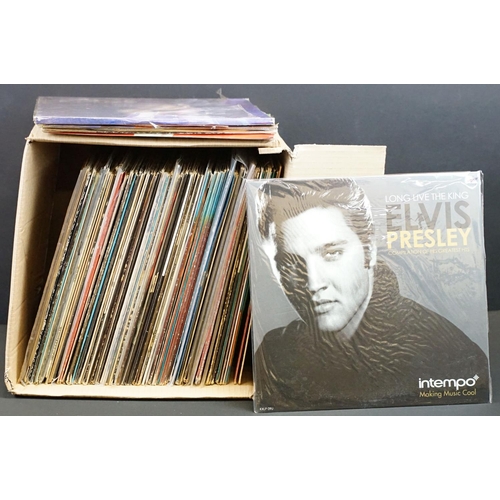 211 - Vinyl - Over 70 Elvis Presley LPs spanning his career including foreign pressings.  Vg overall