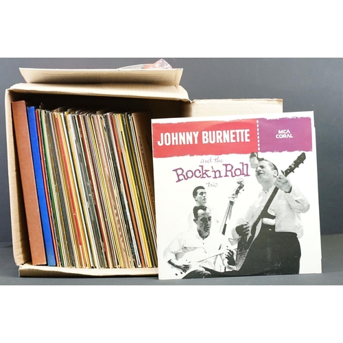 236 - Vinyl - Over 70 Rock N Roll / Rockabilly LPs and 2 box sets to include Johnny Burnette, Carl Perkins... 