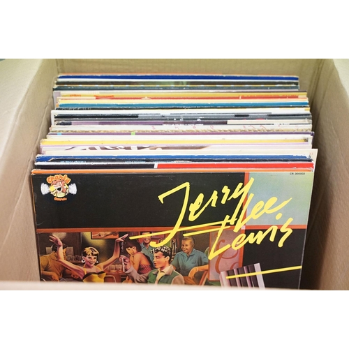 236 - Vinyl - Over 70 Rock N Roll / Rockabilly LPs and 2 box sets to include Johnny Burnette, Carl Perkins... 