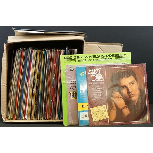 238 - Vinyl - Over 80 Elvis Presley LPs and 3 10