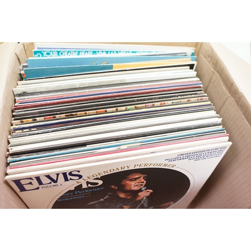 239 - Vinyl - Over 80 Elvis Presley LPs spanning his career including foreign pressings, ltd editions and ... 