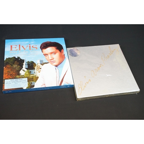 240 - Vinyl - 10 Elvis Presley box sets to include Live In Las Vegas (ltd edn 5 LP set), The King Of Rock ... 