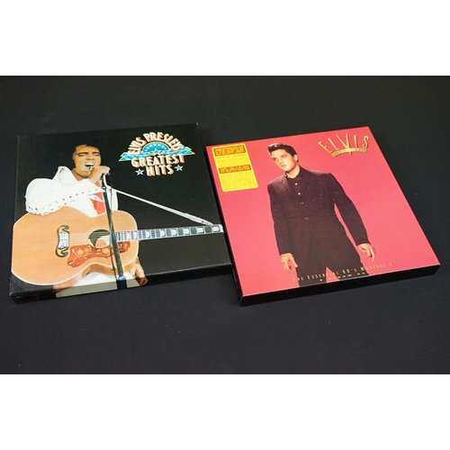 240 - Vinyl - 10 Elvis Presley box sets to include Live In Las Vegas (ltd edn 5 LP set), The King Of Rock ... 