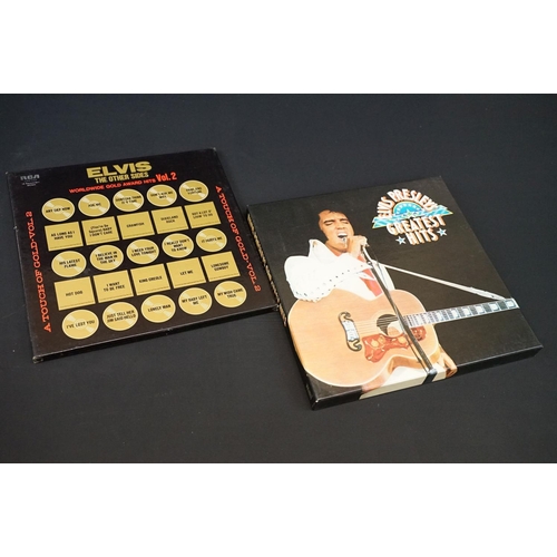 240 - Vinyl - 10 Elvis Presley box sets to include Live In Las Vegas (ltd edn 5 LP set), The King Of Rock ... 