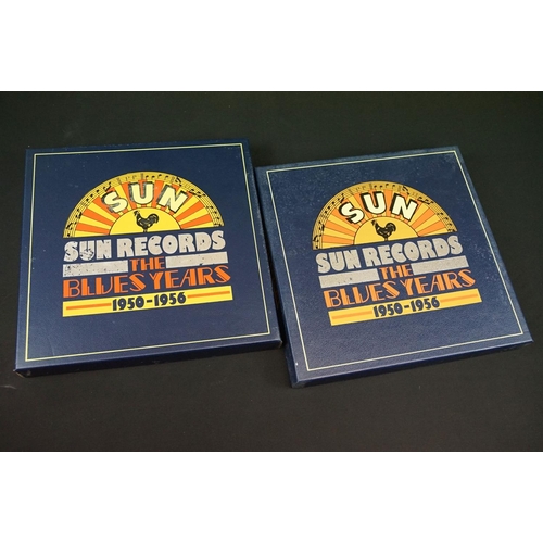 241 - Vinyl / CD - 7 Sun Records box sets to include The Blues Years x 2 (9LP set), The Rocking Years (11 ... 