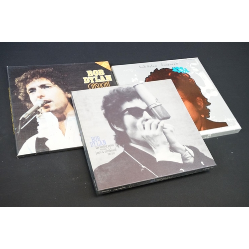 242 - Vinyl & CDs - 25 Bob Dylan LPs and 4 box sets to include The Bootleg Series Vol 8 (3 CD box set and ... 