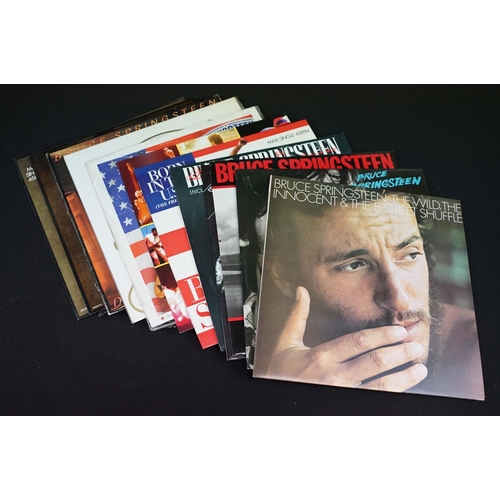 243 - Vinyl - 10 Bruce Springsteen LPs, 12 x 12