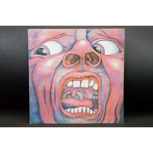 4 - Vinyl - King Crimson In The Court Of The Crimson King Original UK 1969 1st Pink i labels, A2 / B 3 m... 