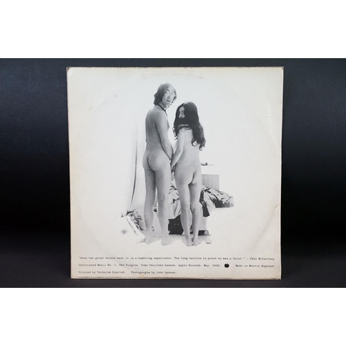 5 - Vinyl - John Lennon And Yoko Ono – Unfinished Music No. 1. Two Virgins. Original UK 1968 pressing on... 