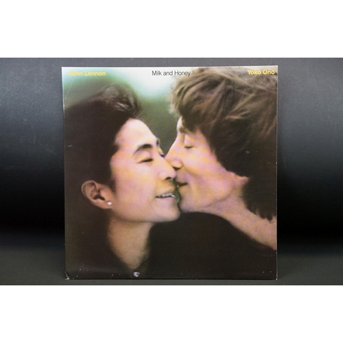 6 - Vinyl - John Lennon & Yoko Ono – Milk And Honey (A Heart Play). Original US 1984 promo only green vi... 