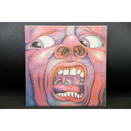 36 - Vinyl - King Crimson In The Court Of The Crimson King on Island Records IPLS 9111.  Pink 'i' labels,... 