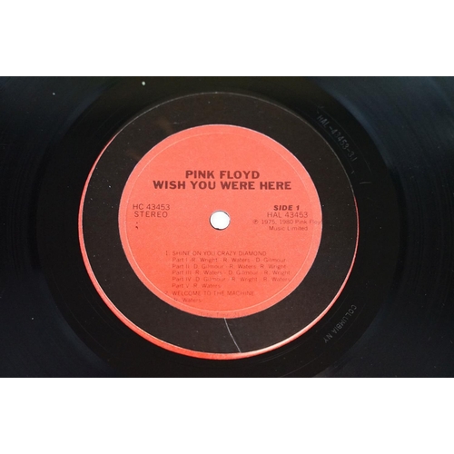 37 - Vinyl - Pink Floyd Wish You Were Here. Original US 1980 Half Speed Mastered LP (CBS HC 33453). This ... 