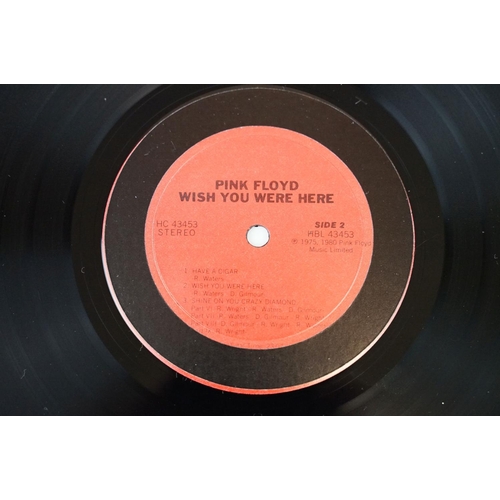 37 - Vinyl - Pink Floyd Wish You Were Here. Original US 1980 Half Speed Mastered LP (CBS HC 33453). This ... 