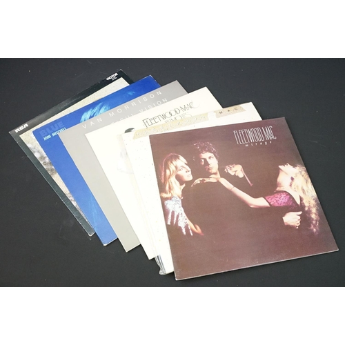 377 - Vinyl - Over 50 Rock & Pop LPs to include Fleetwood Mac x 3, Mick Fleetwood, Van Morrison, Joni Mitc... 