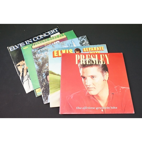 394 - Vinyl - Over 50 Rock & Pop LPs to include Elvis Presley x 6, Bob Dylan, Chuck Berry, Buddy Holly, Ro... 