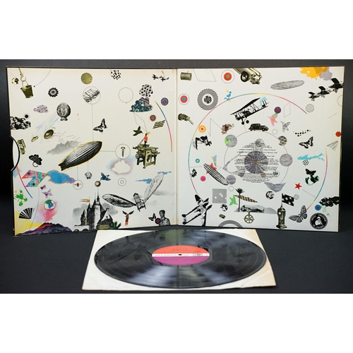 40 - Vinyl - Led Zeppelin III original UK 1970 LP on Atlantic – 2401-002.  Gatefold sleeve with working w... 