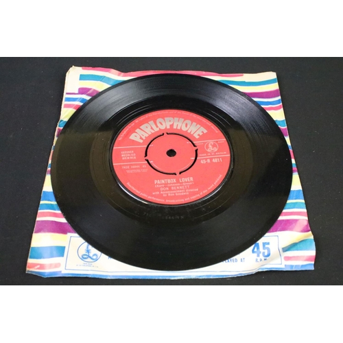 408 - Vinyl - Rock ’N’ Roll - Don Bennett – Paintbox Lover / Teach Me Tonight. Original UK 1st pressing 7