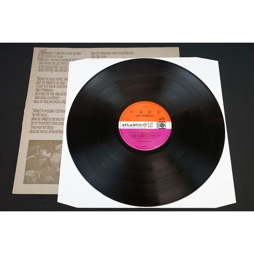 41 - Vinyl - Led Zeppelin IV/ 4 symbols LP on Atlantic Records 2401012. Original UK 1971 plum labels, ver... 