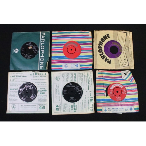 411 - Vinyl - Approximately 200 late 1950’s 1960’s Rock ’N’ Roll, Beat, Pop 7” singles on Parlophone recor... 