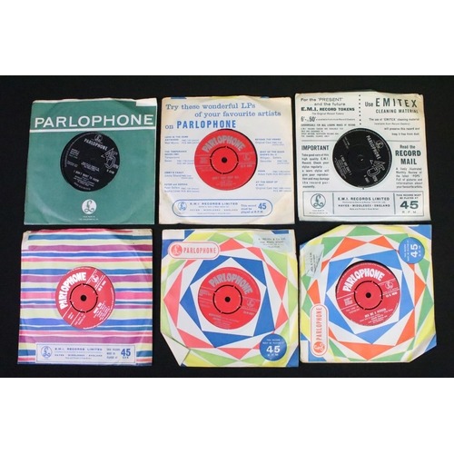 411 - Vinyl - Approximately 200 late 1950’s 1960’s Rock ’N’ Roll, Beat, Pop 7” singles on Parlophone recor... 