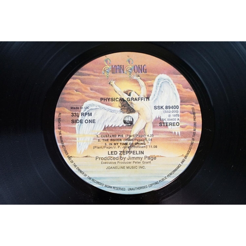 42 - Vinyl - 2 original UK pressing Led Zeppelin albums to include: Led Zeppelin II (UK 1970 1st pressing... 