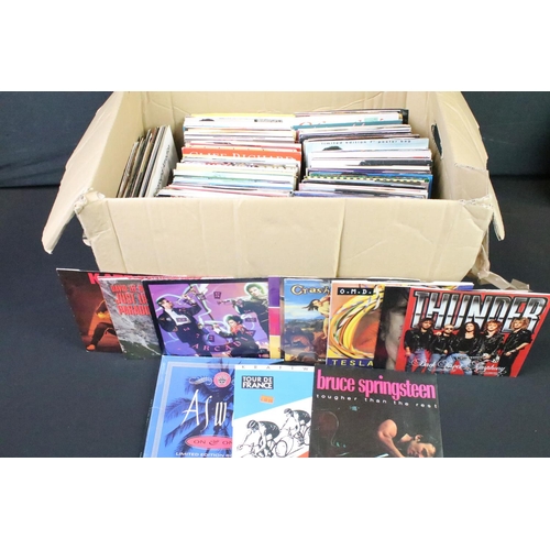 422 - Vinyl - Over 200 mainly 1980’s UK Rock and Pop 7” singles to include: Bruce Springsteen, Aswad (limi... 