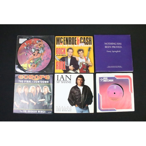 423 - Vinyl - Over 200 mainly 1980’s UK Rock and Pop 7” singles including picture discs to include Queen, ... 