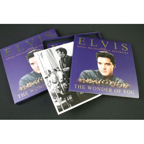 446 - Vinyl - 12 albums and one box set by Elvis Presley to include: Elvis Presley With The Royal Philharm... 