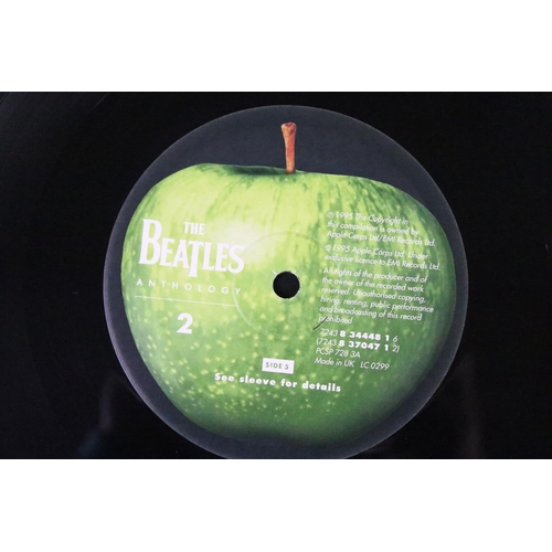 450 - Vinyl - The Beatles Anthology 1 (1995 triple album PCSP 727), Anthology 2 (1996 triple album PCSP 72... 