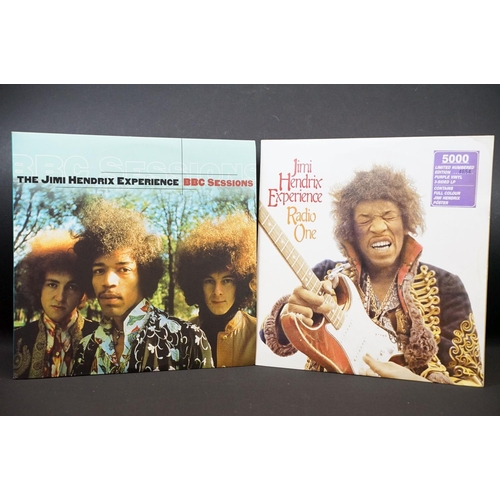 48 - Vinyl - 2 limited edition albums by The Jimi Hendrix Experience to include: Radio One (UK 1989 doubl... 