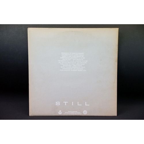 52 - Vinyl - 2 Joy Division LPs to include Unknown Pleasures (FACT 10) textured sleeve, printed inner, tr... 