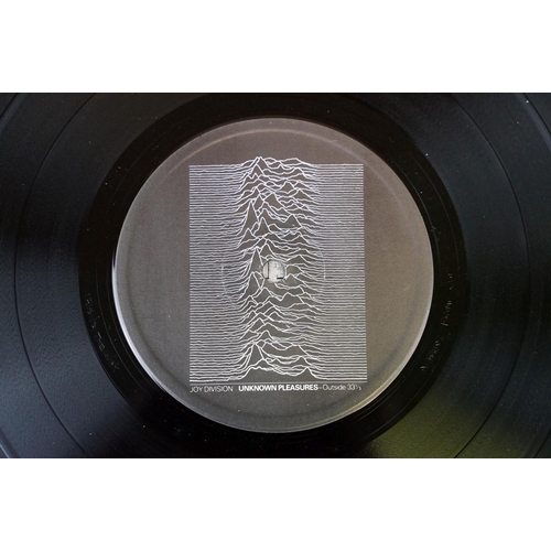 52 - Vinyl - 2 Joy Division LPs to include Unknown Pleasures (FACT 10) textured sleeve, printed inner, tr... 