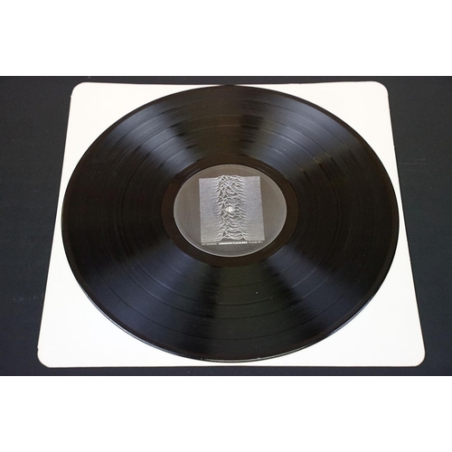 52 - Vinyl - 2 Joy Division LPs to include Unknown Pleasures (FACT 10) textured sleeve, printed inner, tr... 