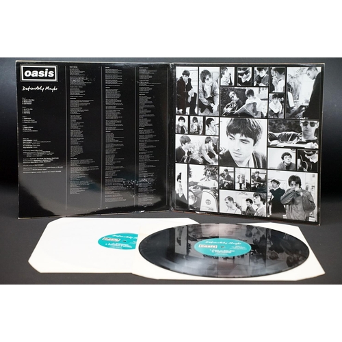 54 - Vinyl - Oasis – Definitely Maybe. Original UK 1994 1st Damont pressing double album on Creation Reco... 