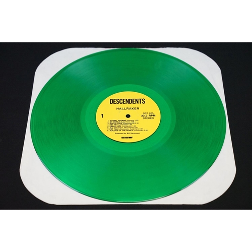 59 - Vinyl - Punk - Descendents – Hallraker, original US 1990 limited green vinyl album, SST Records. SST... 