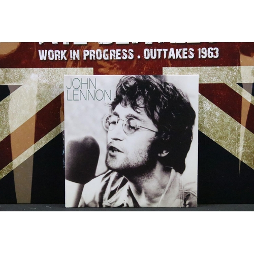 602 - Vinyl - 13 The Beatles foreign pressings and private pressing albums to include: Work In Progress (2... 