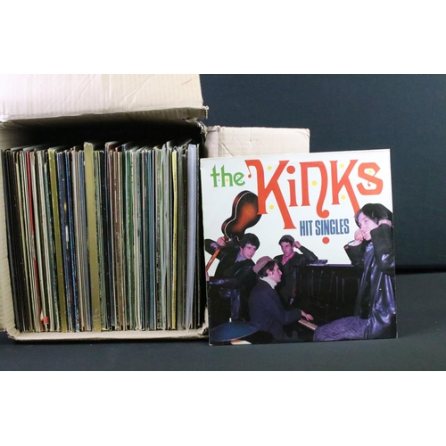 604 - Vinyl - Over 75 Rock and Pop albums to include: The Kinks, MFSB, The Beach Boys, Amen Corner, The Mo... 