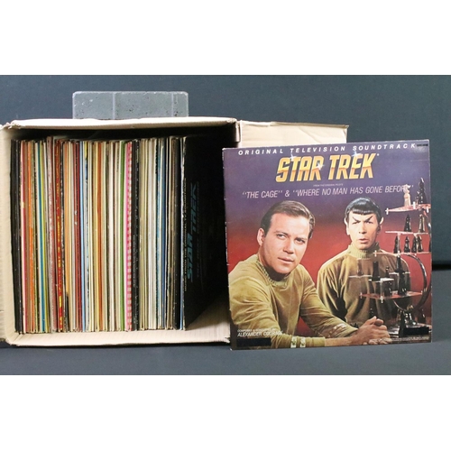 607 - Vinyl -  Over 75 Soundtrack and TV related albums to include: Star Trek, Hawaii Five-0, Peter Seller... 