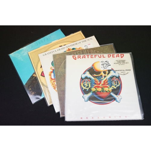 611 - Vinyl - Over 80 Rock & Pop LPs to include Grateful Dead x 4, Bronco x 2, Eric Clapton x 3 (inc Behin... 