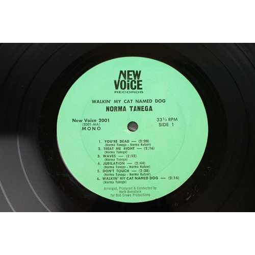 69 - Vinyl - Norma Tanega – Walkin' My Cat Named Dog. Original US 1966 Mono issue on New Voice Records – ... 