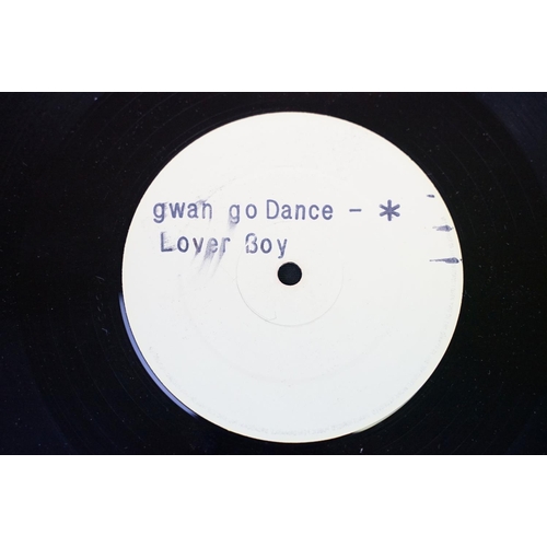 71 - Vinyl - Reggae - Lover Boy Gwan Go Dance. Original UK test pressing only 12” , no label, catalogue n... 