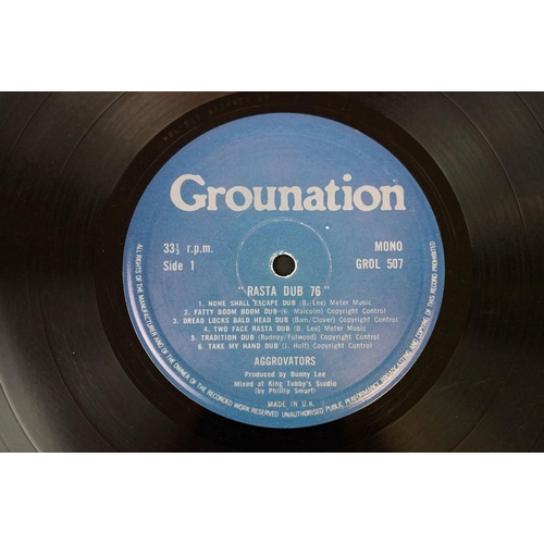 76 - Vinyl - Reggae - The Agrovators ‎– Rasta Dub ’76 LP. Original UK 1976 1st pressing album on Grounati... 