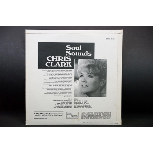 88 - Vinyl - Soul - Chris Clark – Soul Sounds LP. Original UK 1967 1st pressing stereo album on Motown re... 