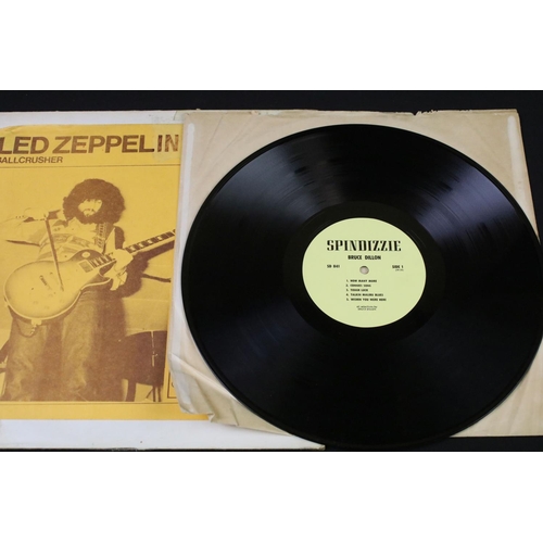 643 - Vinyl - 5 Led Zeppelin and related albums including 4 private pressing examples to include: Mudslide... 