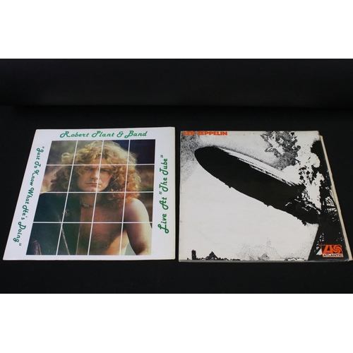 643 - Vinyl - 5 Led Zeppelin and related albums including 4 private pressing examples to include: Mudslide... 